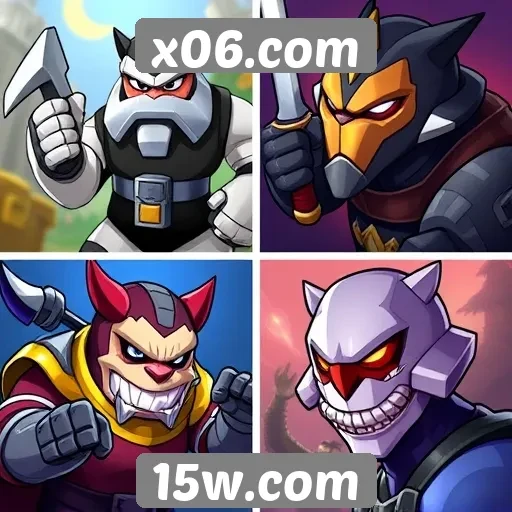 Comparação entre jogos populares no x06.com